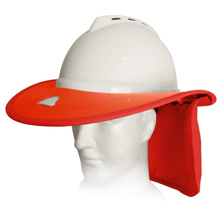 Snap Brim Rigid Sunshade for MSA V-Gard 500 Hard Hats – Clearance