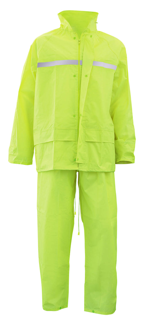 Bremick Rain Suit Fluoro Yellow Small L