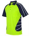 6HSSR - JB'S STREET SPIDER POLO WITH REFLECTIVE STRIPES - NEW