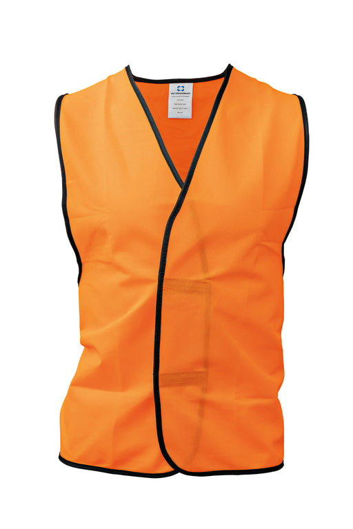 Workarma Safety Vest Day Use Fluoro Orange L