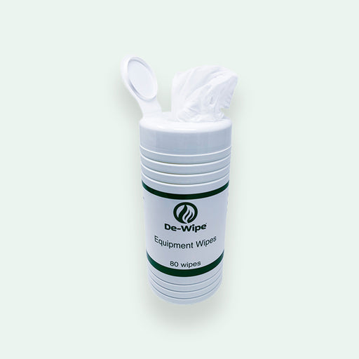DeWipe Biodegradable Equipment Wipes - 80 Wipe Canister
