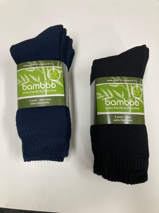 Bamboo Textiles - Extra thick Socks - 3 pack