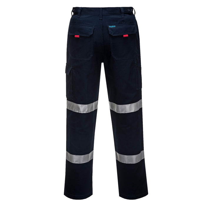 MD701 - Cargo Pants with Double Tape Navy