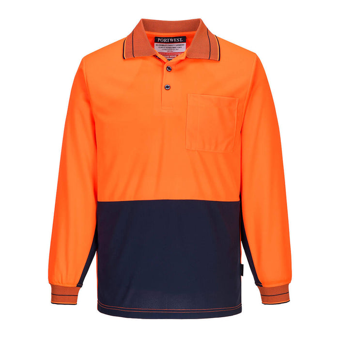 MP113 - Micro Mesh Polo Shirt L/S