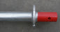 Hot dipped galvanised Ringlock scaffolding standards with 8 hole rosettes - Dynaton Sales & Hire