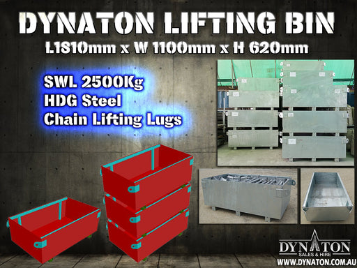 Lifting Bin 1810X1100x620mm