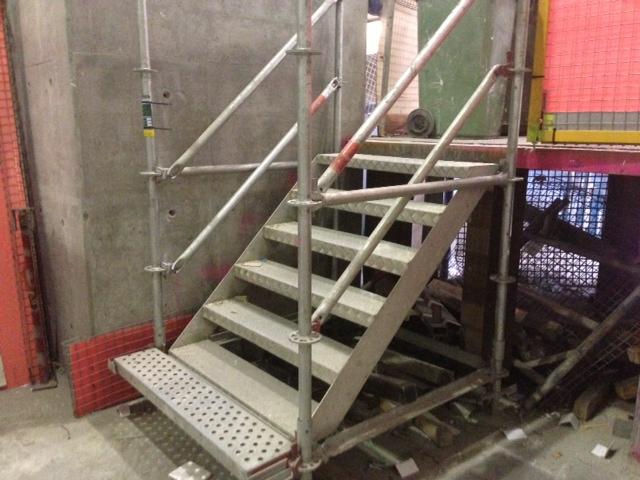Stretcher Stair Aluminium 1.0m
