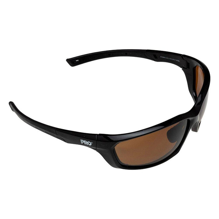 ProChoice Surge Brown Polarised Safety Glasses - Dynaton Australia