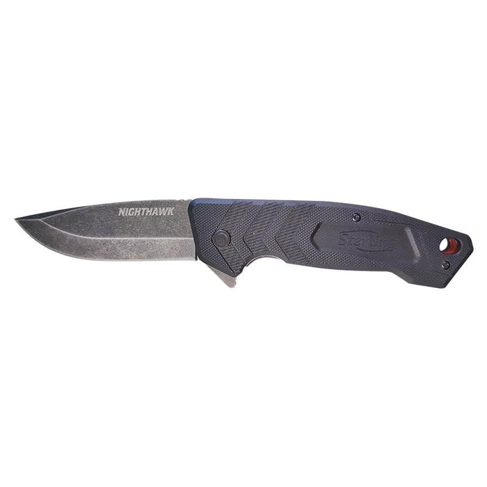 Nighthawk 88mm Smooth Blade Pocket Knife Carded