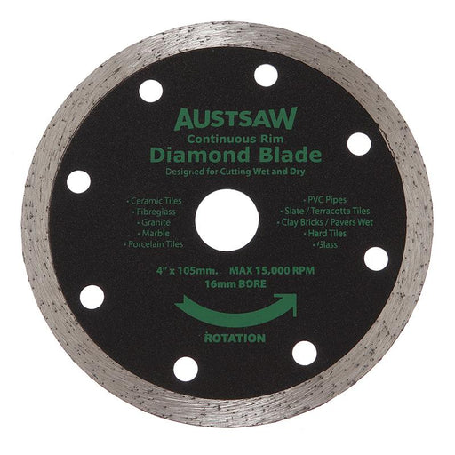 Austsaw Diamond Blade Continuous Rim