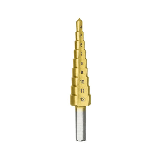 Bristol Straight Flute Step Drill - Carded