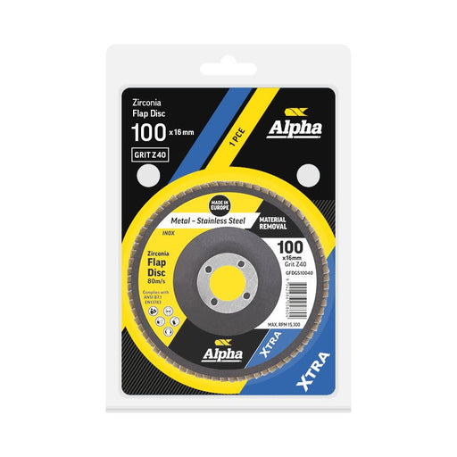 Flap Disc Gold Inox-Stainless Grit Carded Single Pack