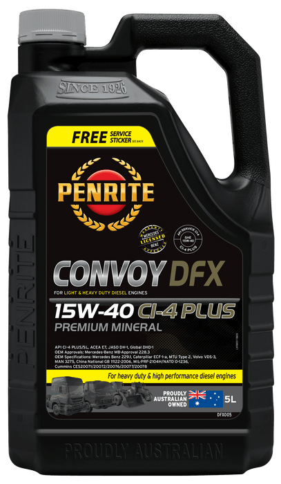 CONVOY DFX 15W-40