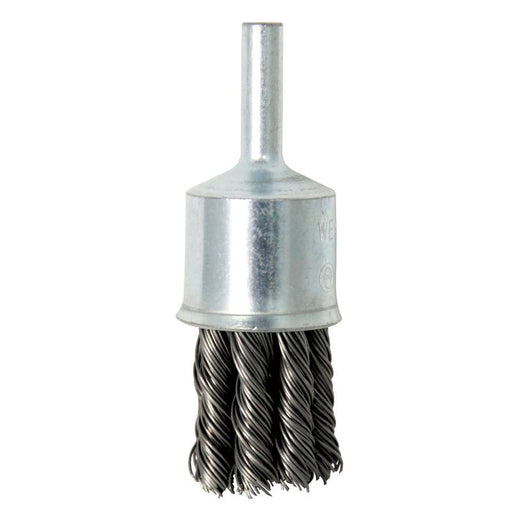 Knot Wire End Brush with 1/4in Mandrel Shank