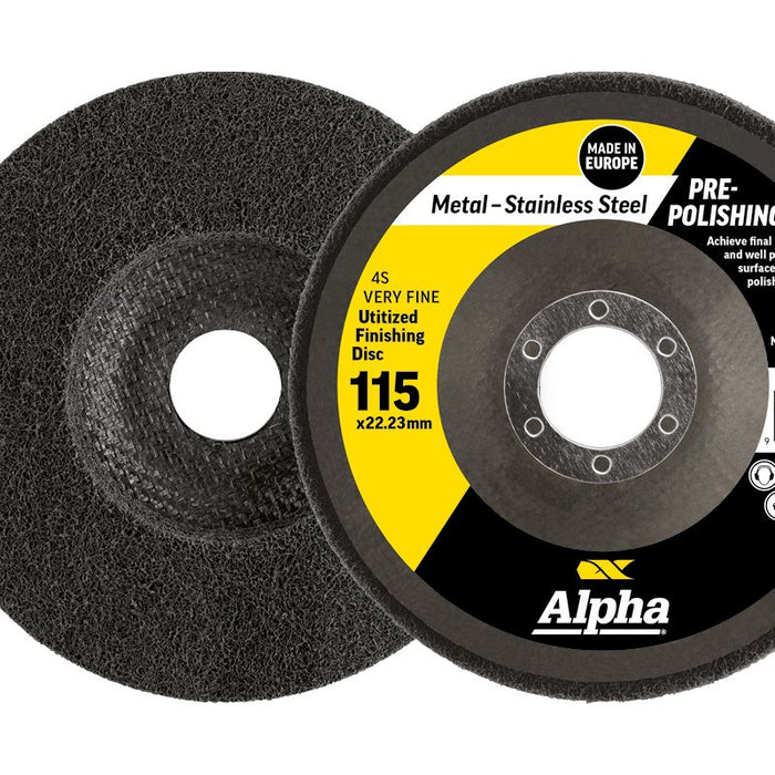 Sample Finish Disc Unitized Finishing Disc