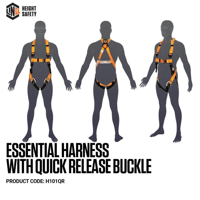 Essential Harness with Quick Release Buckle - Dynaton Australia