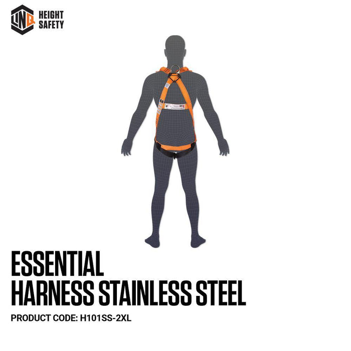 Essential Harness Stainless Steel - Dynaton Australia