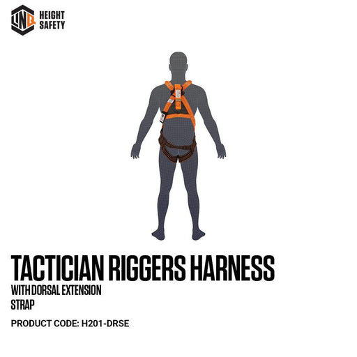 Tactician Riggers Harness With Dorsal Extension Strap - Dynaton Australia