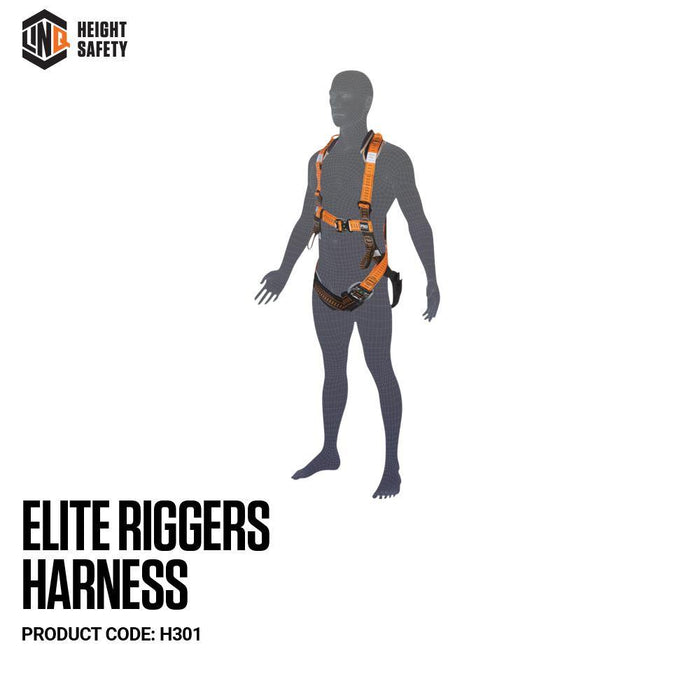 Elite Riggers Harness with Harness Bag - Dynaton Australia