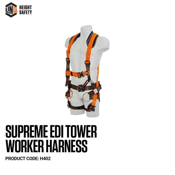 Supreme Edi Tower Worker Harness cw Harness Bag (NBHAR) - Dynaton Australia