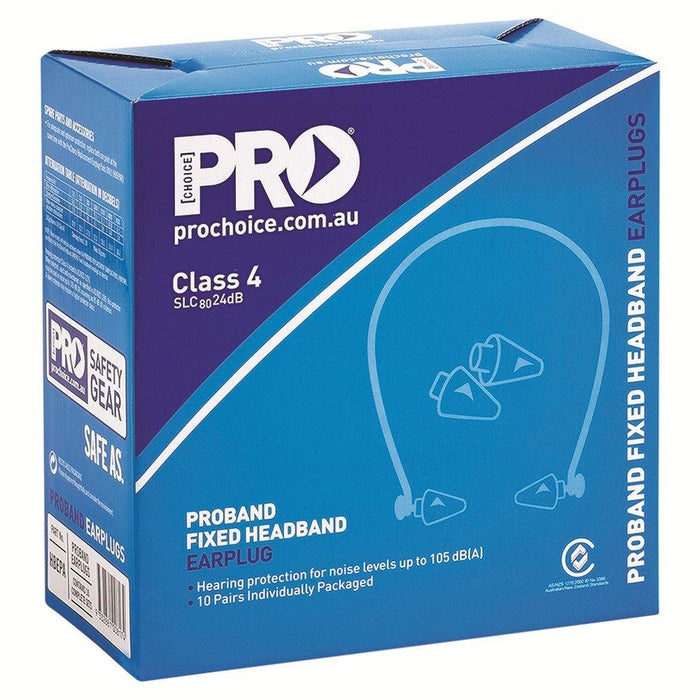 ProChoice Proband® Fixed Headband Earplugs - Dynaton Australia