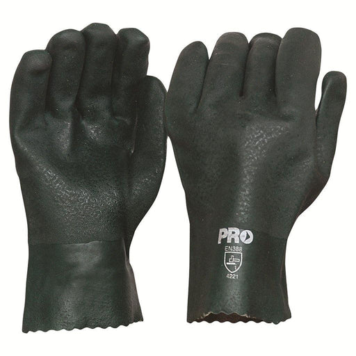 ProChoice 27cm Green Double Dipped PVC Gloves - Dynaton Australia