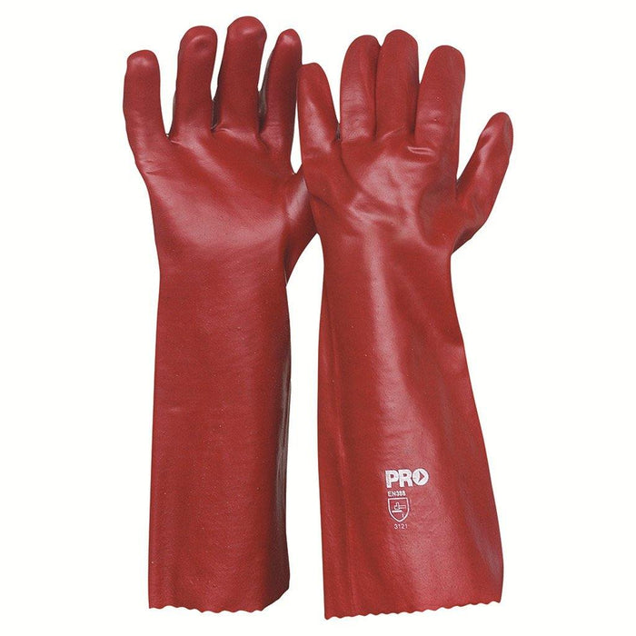 ProChoice 45cm Red PVC Gloves - Dynaton Australia