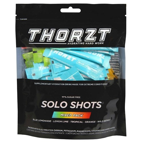 Thorzt Sugar Free Solo Shot - Mixed Flavours (50 x 3g)