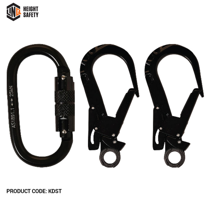 Elite Double Leg Shock Absorbing 2M Adjustable Lanyard