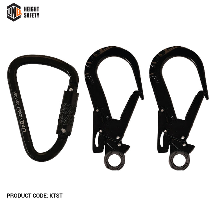 Elite Double Leg Shock Absorbing 2M Adjustable Lanyard